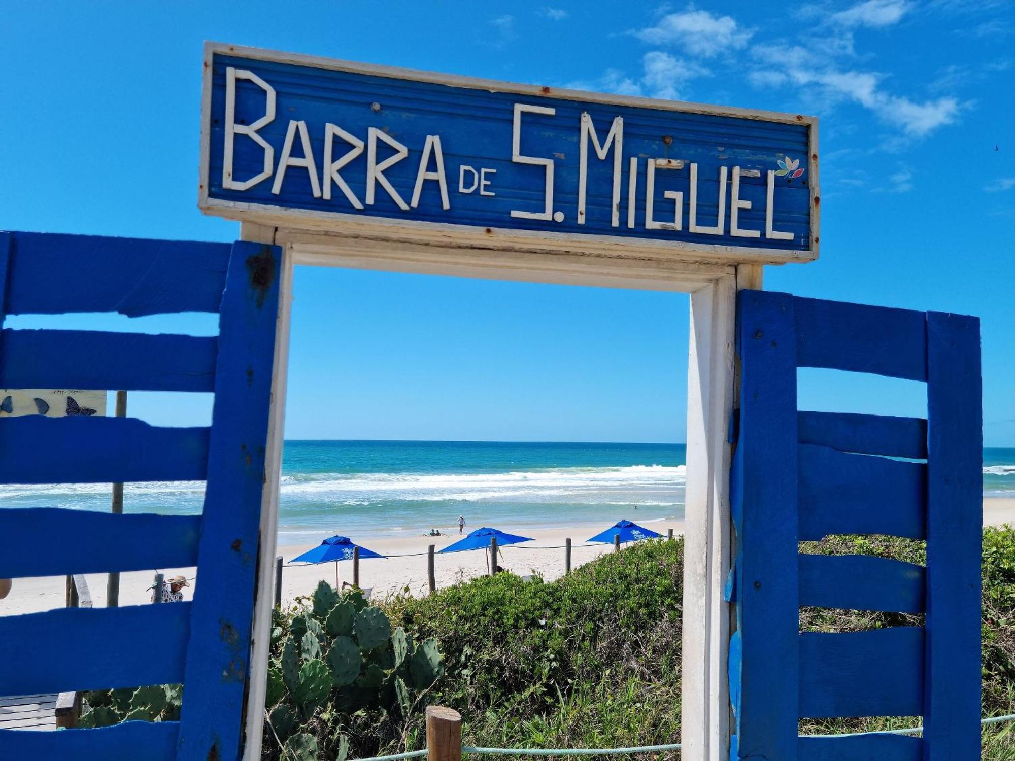 בארה דה סאו מיגל Areias Do Mar ! 2 Quartos Familia Com Varanda A213 מראה חיצוני תמונה